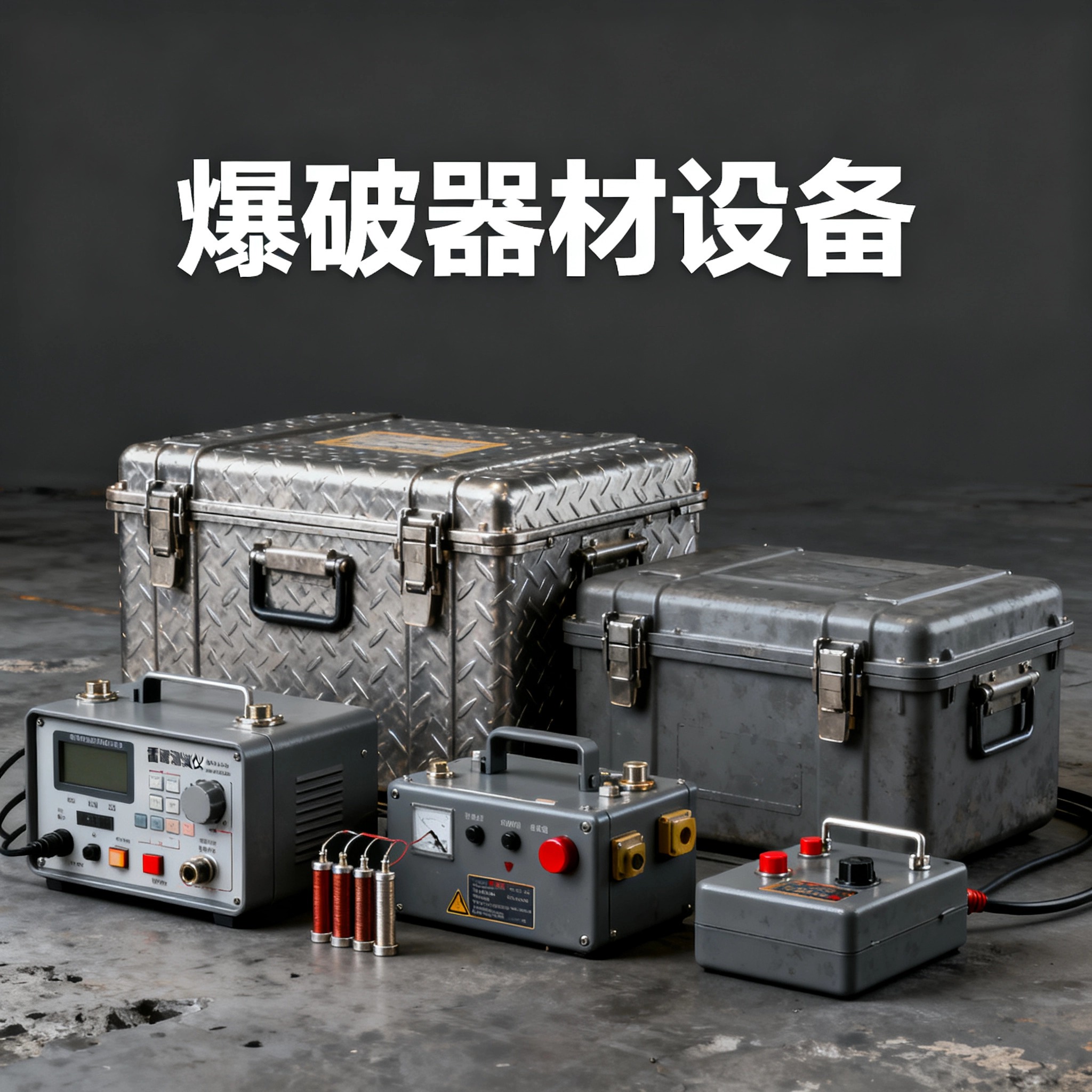城北爆破工程师的“兵器库”：常用器材一册通